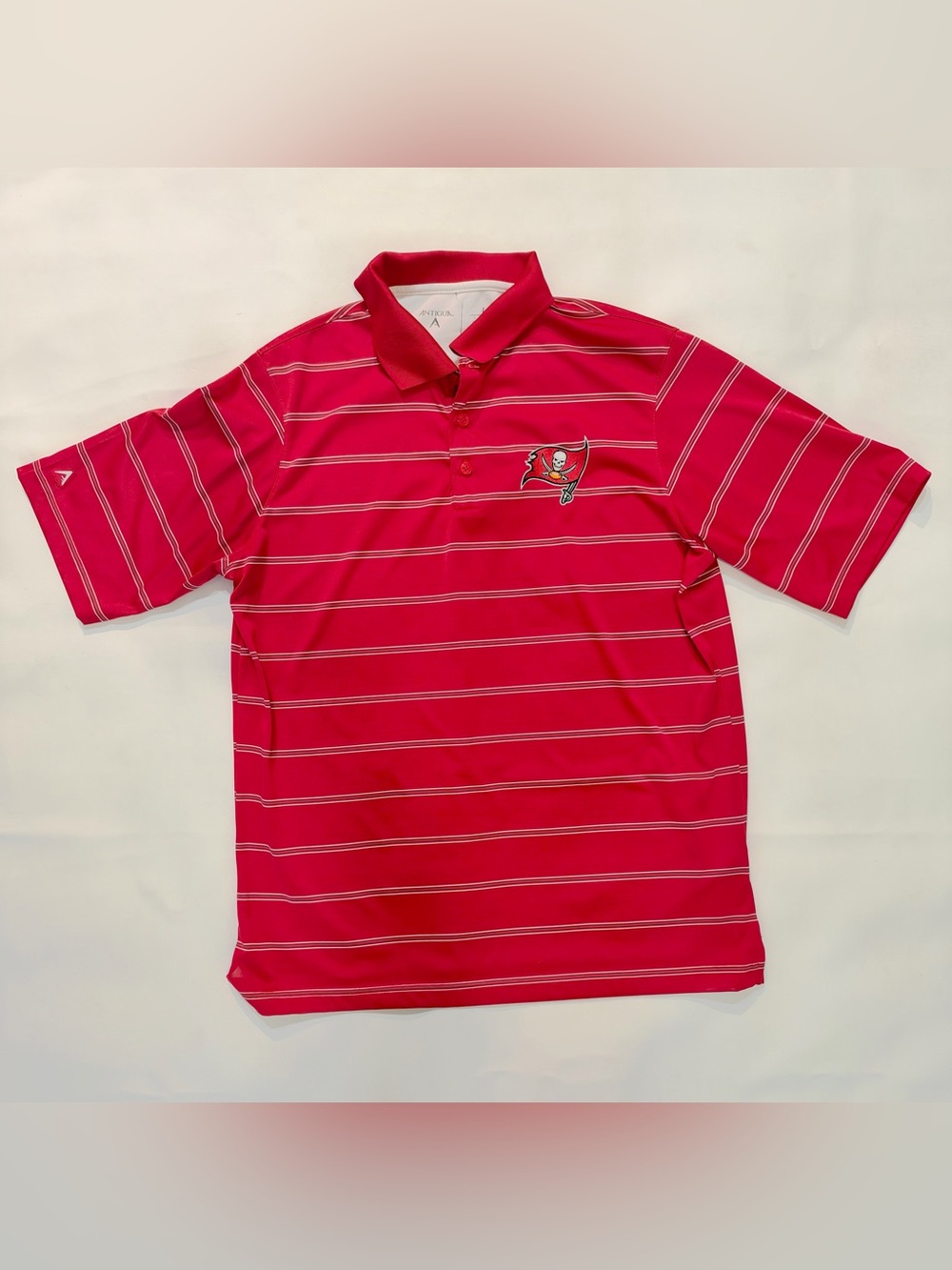 Tampa Bay Buccaneers Antigua Polo Shirt Large